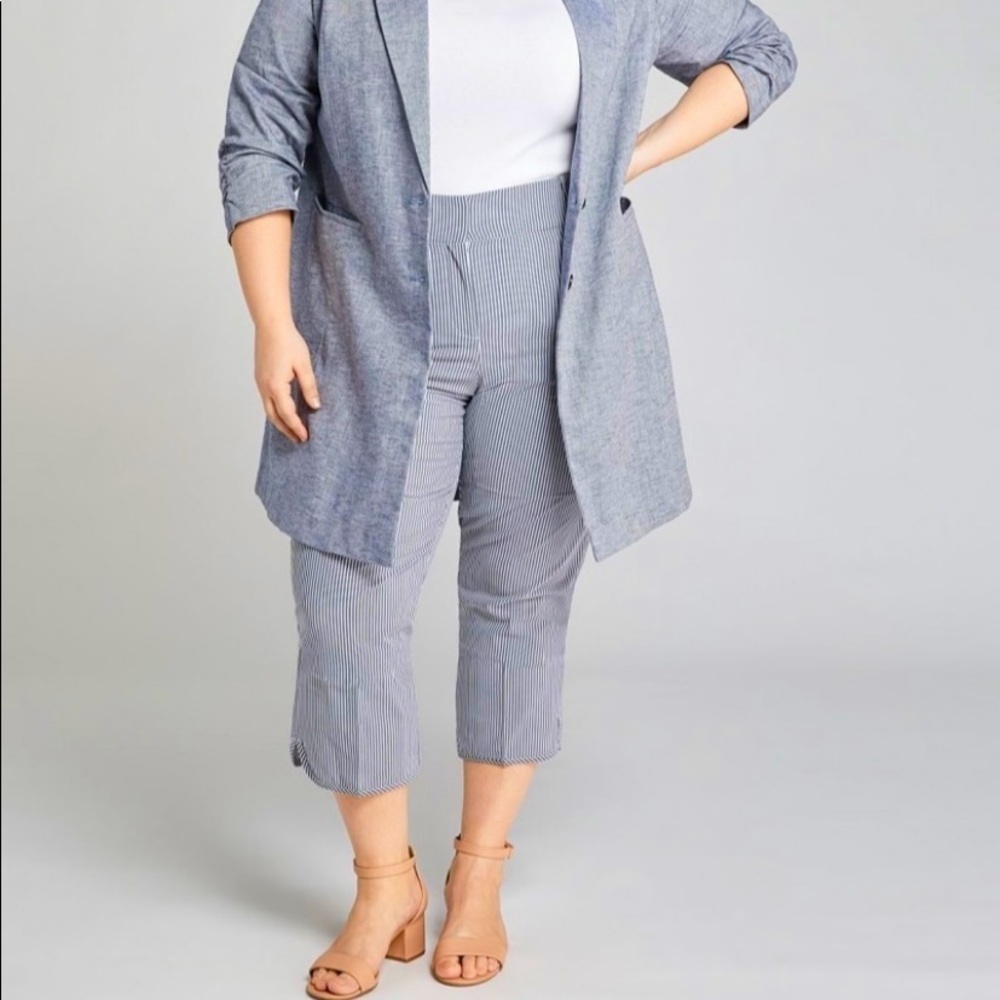 Lane Bryant Allie Crop Pants NWT